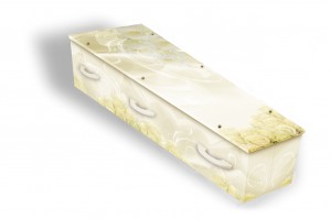Bij Uitvaartverzorging Donker kunt u ook een hele bijzondere uitvaartkist met speciale print uitzoeken. Zoals deze Witte Rozen 3D kist.